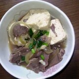 簡単！家庭の味☆牛肉豆腐